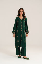 2 Piece Cotton Karandi Embroidered (CP0272)